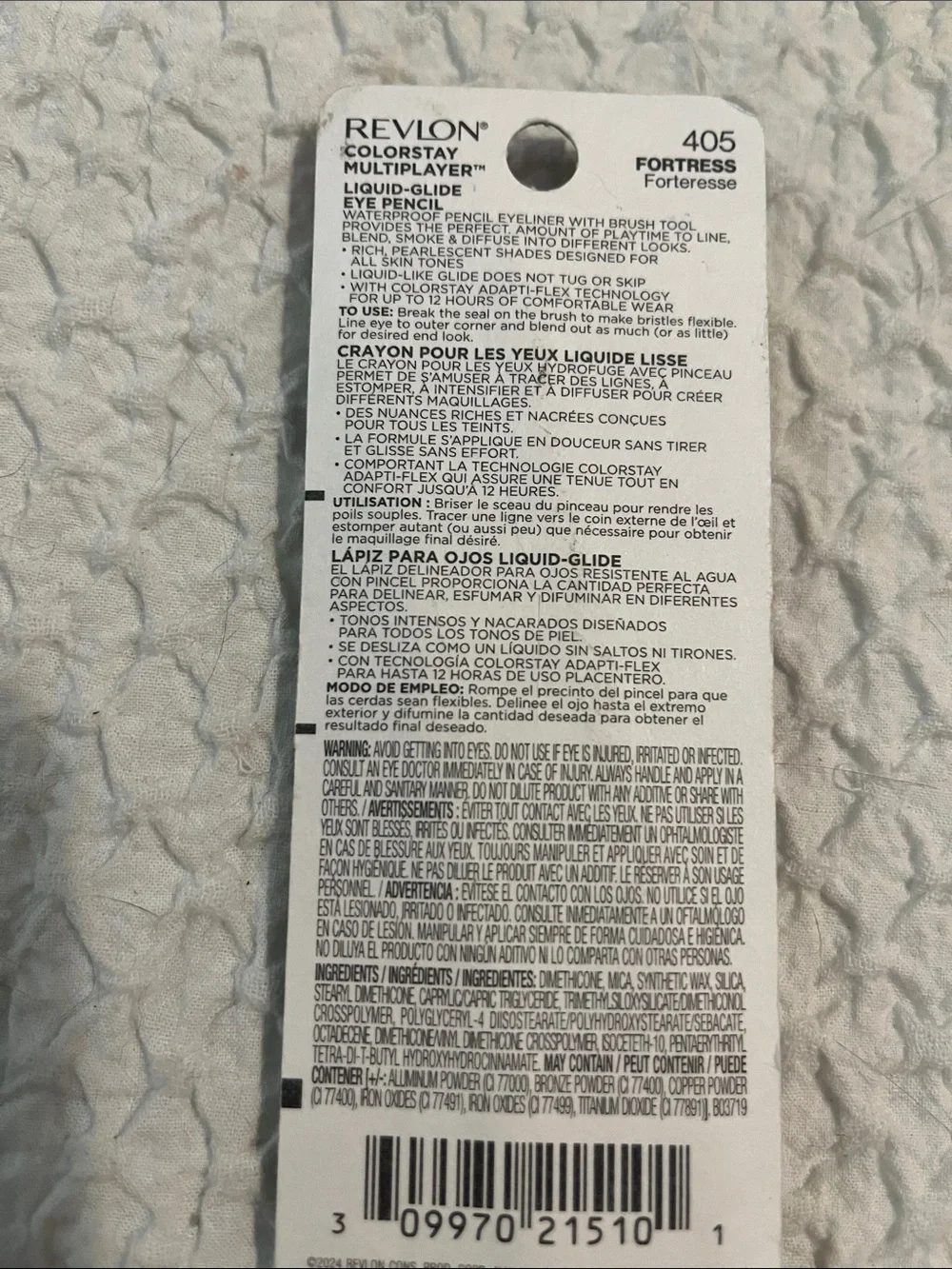 Revlon Liquid Glide Eye Pencil 405 Fortress